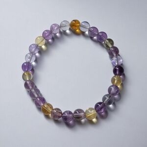 Ametrine Crystal Gemstone Bracelet